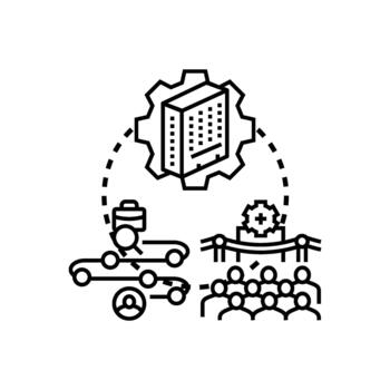 solicitud construir proceso formas software desarrollo flujo de trabajo vector