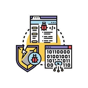 malicioso software agresor formas datos computadora seguridad sistema vector
