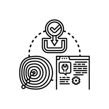 tutorial en línea aprendizaje curso simplificado desarrollo proceso vector
