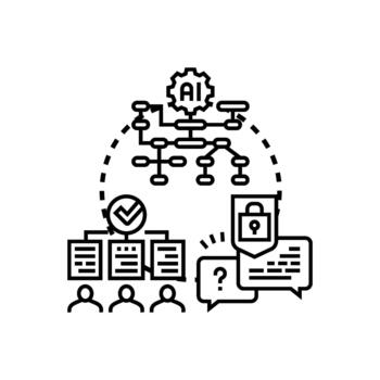 Artificial intelligence processing data proof minimal series analysis vector
