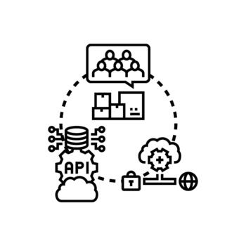 variantes software despliegue Servicio implementar nube desarrollo proceso. multiestilo vector