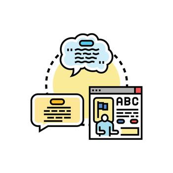 Prompt engineering. using artificial variations intelligence example vector