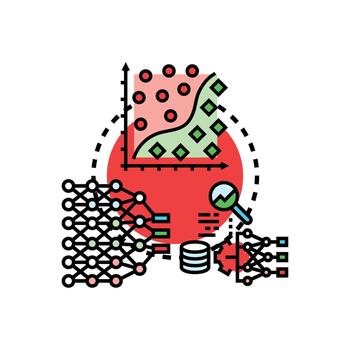 máquina. aprendizaje formación edición proceso optimizando datos análisis vector