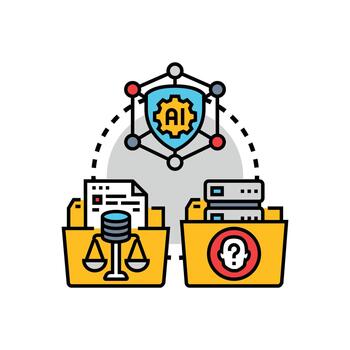 Transparent multipack ai intent processing data forms ethics vector