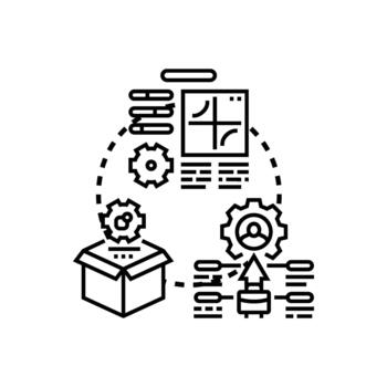 rango programación proceso desarrollando software codificación operaciones estilizado flujo de trabajo vector