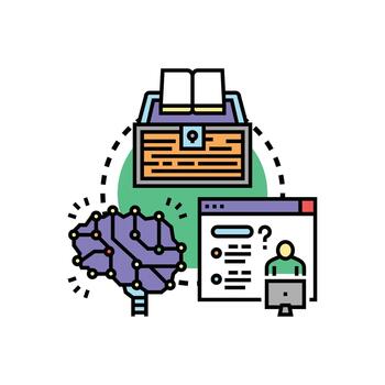 Knowledge input process converting styleset information for learning vector