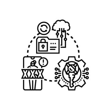 protegido mensajería cifrado datos seguridad proceso vector