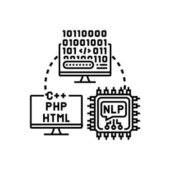 programación idioma evolución moderno y original era codificación vector