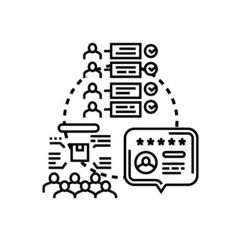cliente aprendizaje programa para cliente satisfacción desarrollo vector