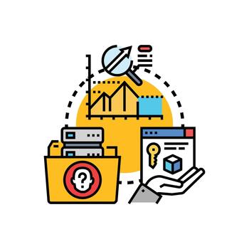 Encrypted analytics processing private user data vector