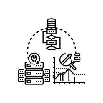 Digital information backbone processing and optimizing data vector