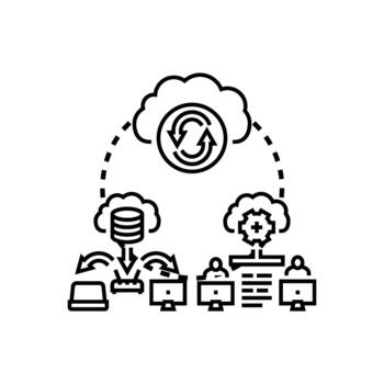 Transferring cloud range data while orchestrating digital operations vector