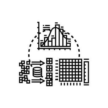 Data compilation process compiling structured dataset vector