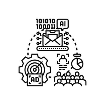 Artificial intelligence analyzes binary code data vector