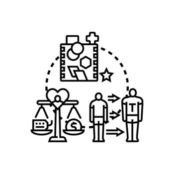Understanding perceptions and value selection process vector