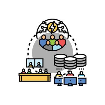 Community oriented solution developing collaborative information systems vector