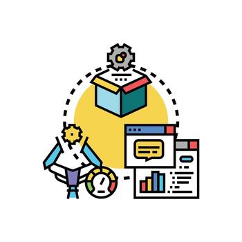 optimizando codificación flujo de trabajo desarrollo y despliegue proceso vector