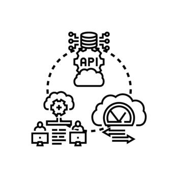 diseños nube informática sistema mejorando software desarrollo mejoramiento valor vector