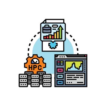 Identifying performance. issue in high performance computing systems vector