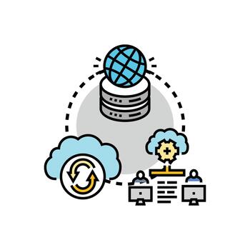 Cloud. multistyle data microphysics analysis and global computing vector