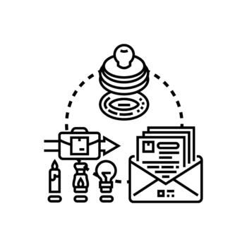 Beta testing. styles approval process software concepts development vector