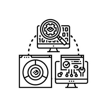 analizando transparente código paquete software componente. desarrollo proceso vector