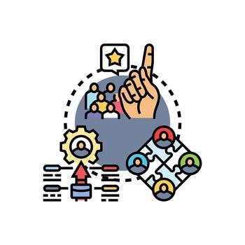 lugar de trabajo rango compromiso propuesta estrategia desarrollo proceso vector