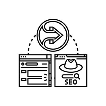 sitio web conjunto encabezamiento navegación optimizando usuario experiencia vector