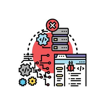 simplificado depuración código fijación software estilos programa errores vector