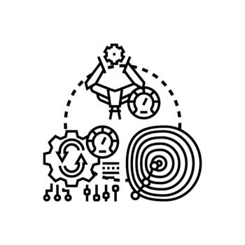 System optimization process for efficiency and performance vector