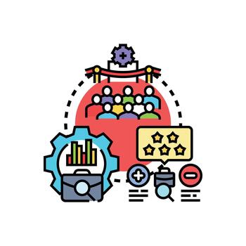 iterativo diseño proceso continuo desarrollo y realimentación lazo concepto vector