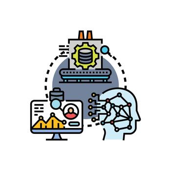 base de datos analítica concepto explorador datos Procesando perspectivas mínimo vector