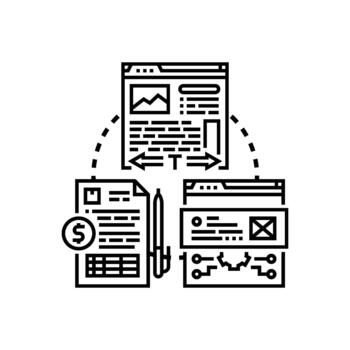 sitio web entrada validación seguridad comprobación software moderno desarrollo vector