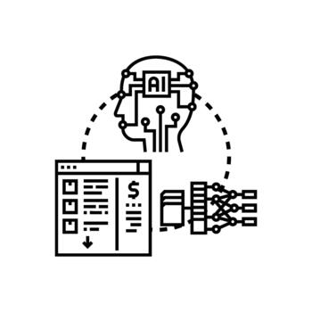 Artificial intelligence processing data formal recognition. multipack vector
