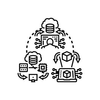 multi. sitio borde informática descentralizando datos Procesando vector
