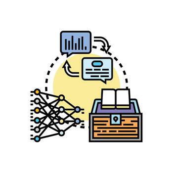 individual educación. programa desarrollo y aprendizaje proceso vector