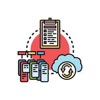 sincronizando múltiple Tareas gerente datos. proceso flujo de trabajo vector