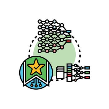 generativo neural codificador automático sistema desarrollando digital. tecnología vector