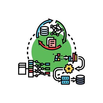 Compiling. datasets optimizing data analysis processes vector