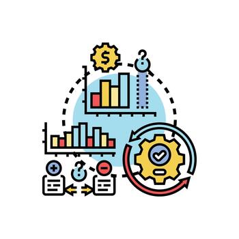 estadístico proceso controlar estructura. para negocio mejoramiento vector