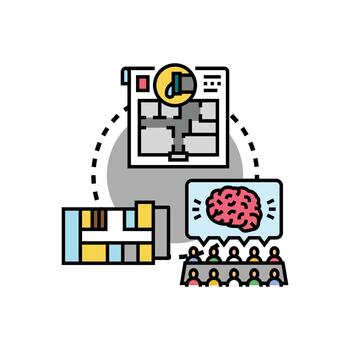 Ingenieria diseño planes proyecto desarrollo proceso. vector