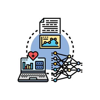 anotado información concepto para datos análisis y. Procesando vector