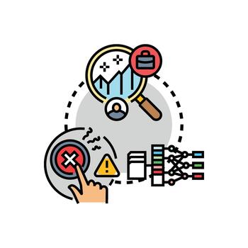 desarrollando datos modelo analítica con iterativo error. corrección vector