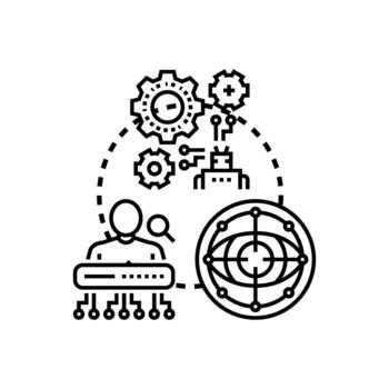 Artificial intelligence detecting. patterns in data stream vector