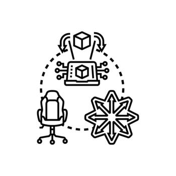 multifuncionalidad concepto teniendo múltiple funciones y caracteristicas vector