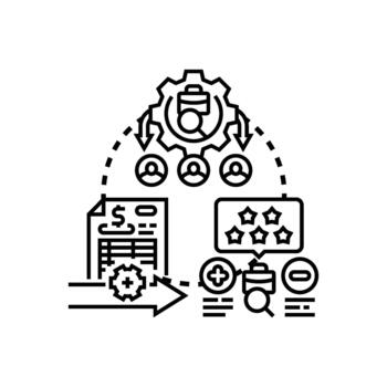 Application processing system recruiting human resources managing workflow vector