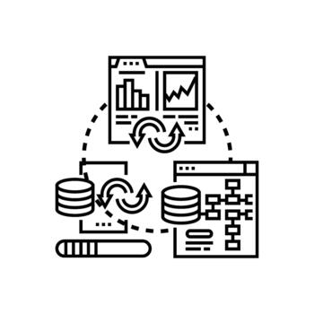 Digital data conversion optimizing information management process vector