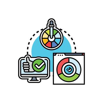 User interface elements concepts for digital design vector