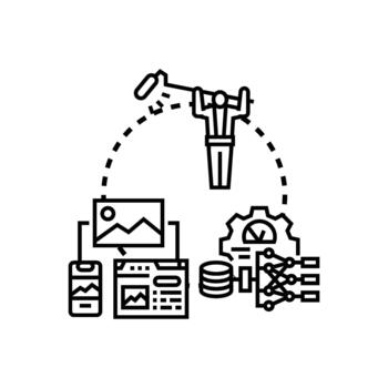 Harmonizing image data with digital processing output vector