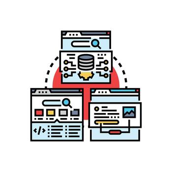 Structured query language for database management system vector